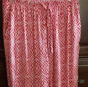 Women's elastic waist slacks